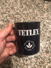 tetley tea ceramic coffee mug