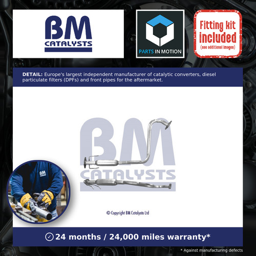 Exhaust pipe fitting kit - pipe,
