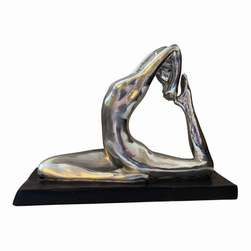 Art deco style silvered - art,