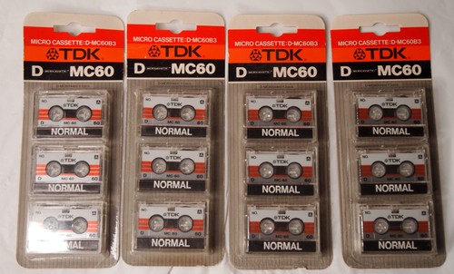 Tdk mc60 micro - d, cassette