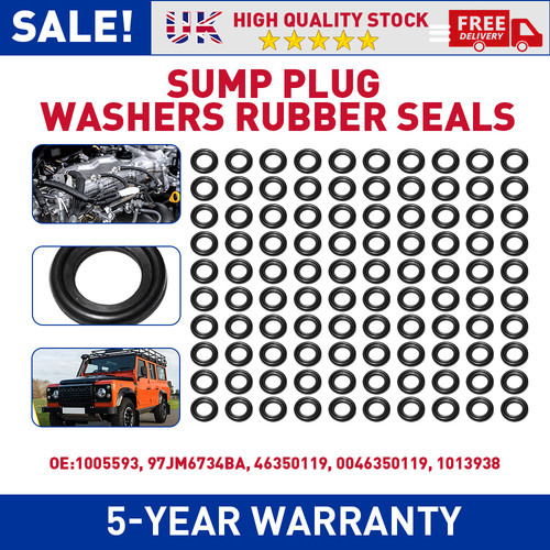 100 sump washers 1005593 - washers, for
