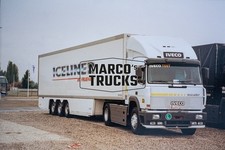 Truck photo Iveco TurboStar Refrigerated semitrailer Austria White IVECO T #a1ax