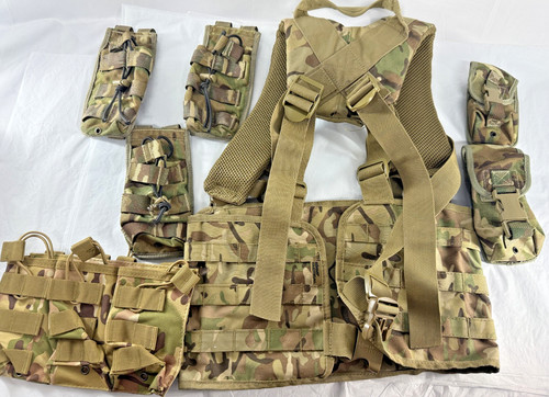 Kombat tactical chest rig pc - chest, 7-pc