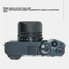 Square Metal Lens Hood For