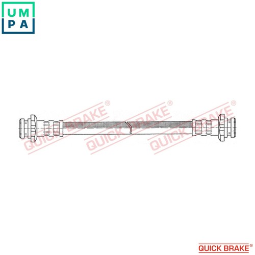 Brake hose 044 for nissan - hose,