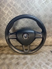 2017 SKODA OCTAVIA MK3 STEERING WHEEL 3 SPOKE 5E0419091AD