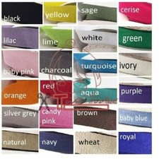 25mm Cotton Tape Herringbone