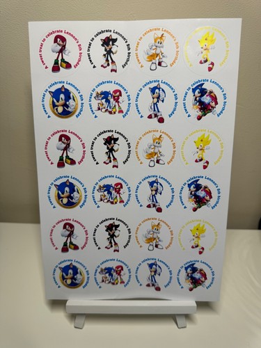Personalise sonic the - personalise, hedgehog