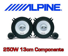 ALPINE 13cm 2-way SXE CAR DOOR 5.25" inch COMPONENT SPEAKERS TWEETERS NEW