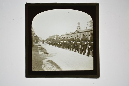 Military soldiers marching - military,