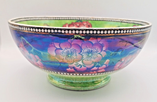 Maling pottery prunus - pottery,