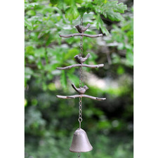 3 Bird Windchime - Cast Iron