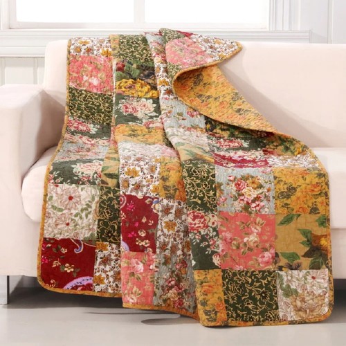 Throw blanket floral - blanket,