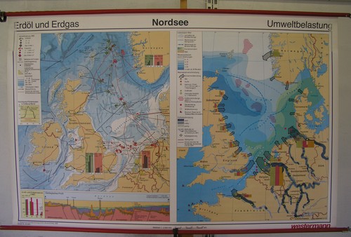 School wall map - school,