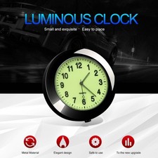 Dashboard Car Clock Stick-On Round Car Clock Fashion Digital Watch  Automobiles