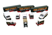 Job Lot Of Eddie Stobart Model Trucks & Vans Corgi (Diecast) & Days Gone