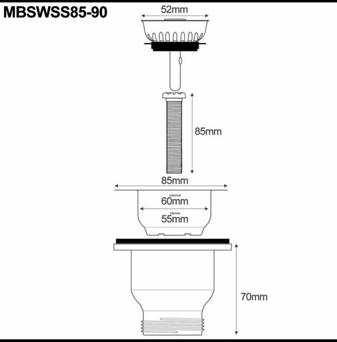 Bsw6cp2h belfast butler sink - belfast,