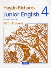 Junior English Book 4 with Answers by Richards, W Haydn Paperback Book The Cheap