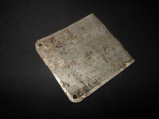 WW2 German Luftwaffe - ENGINE DATA PLATE - Jumo 211 - Ju87 - EASTERN FRONT