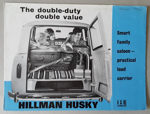 Hillman husky brochure 1965 - hillman,
