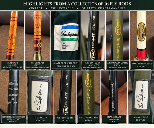 Job lot vintage fly fishing - vintage,