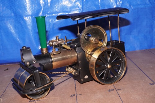 Wilesco d366 steam roller old - steam,