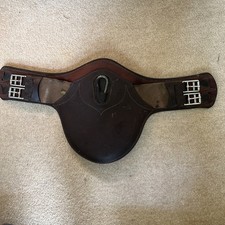 Devoucoux stud girth brown