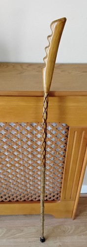 Handmade hazel staff - handmade, with