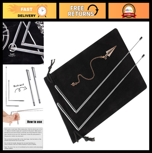 Piece copper dowsing - dowsing, set