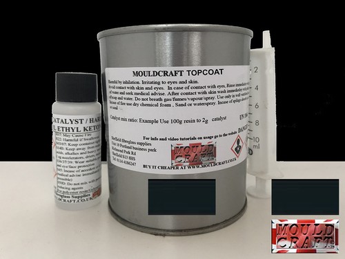Charcoal topcoat flocoat - charcoal,