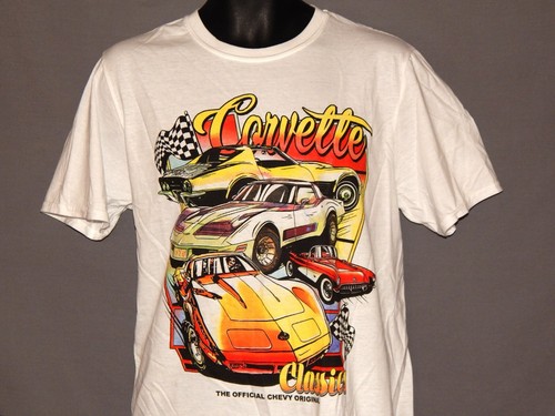 Corvette shirt men size - men's,
