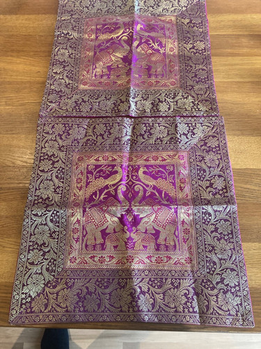 Thai silk decor throw - 2,