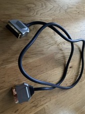 SCART to SCART Cable 1.5m RGB 24 Pin Wired Gold Plated Terminals