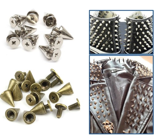 Screwback cone studs 7mm - studs,