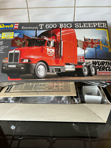 Revell kenworth t600 big - revell,