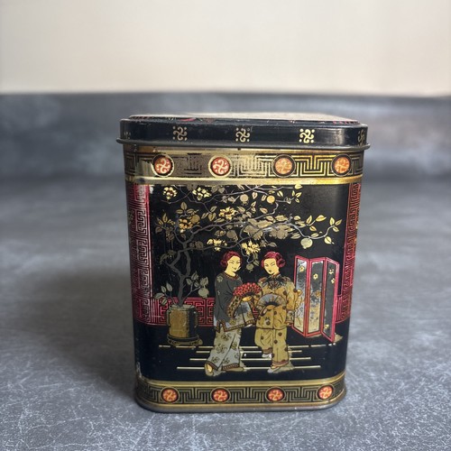 Vintage chinese style - chinese, tin