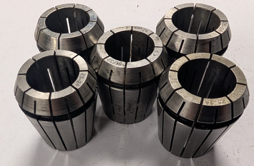 Used er40 collet bundle - used,