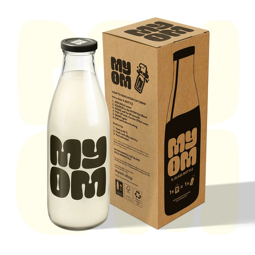 Myom barista glass oat - 1l,