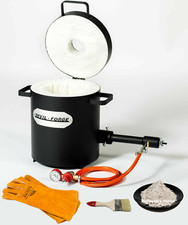 FB2Mb–10KG GAS METAL MELTING FURNACE Propane Forge Copper Brass Bronze Silver