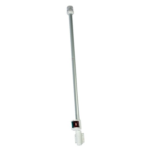 Navigation lights pole - on,