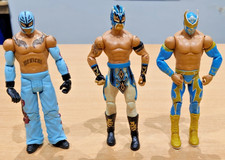 WWE SET of 3 LUCHADORES action