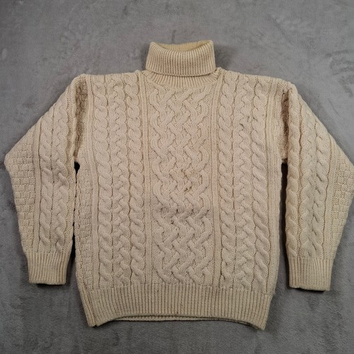 Aran crafts jumper mens medium - mens,