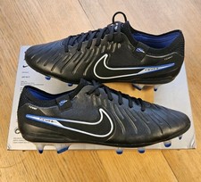 Nike Tiempo Legend 10 Elite FG 'Black/Chrome-Hyper Royal' UK 6.5 | DV4328-002 ✅️