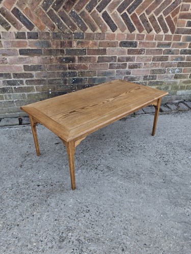 Antique oak coffee table - antique,