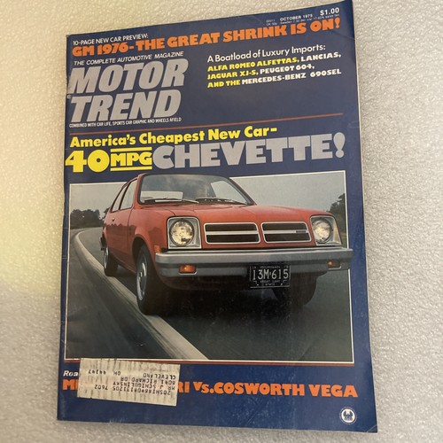 Motor trend magazine october - magazine,