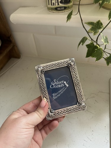 Silver scenes vintage - scenes, pewter