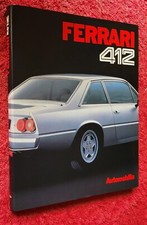 FERRARI 412 AUTOMOBILIA 1986