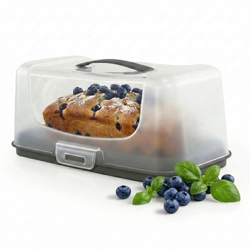 Rectangular cake carrier lid - rectangular,
