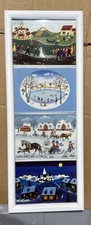 Four Villeroy And Boch Vilbo Card Porcelain Tiles Winter Art