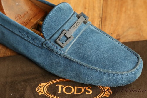 Tods tod blue suede - tods,